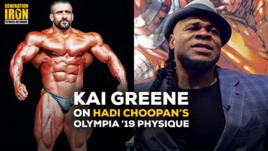 Kai Greene Hadi Choopan Olympia 2019 Generation Iron