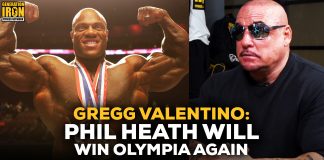 Gregg Valentino Phil Heath Olympia 2020 Generation Iron