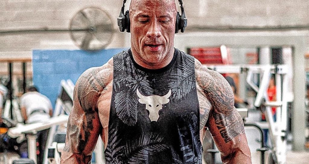 The Rock Black Adam Training Generation Iron