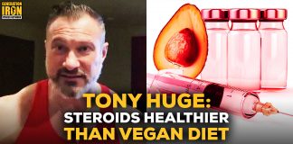 Tony Huge Steroids Healthier Than Vegan Diet Generation Iron