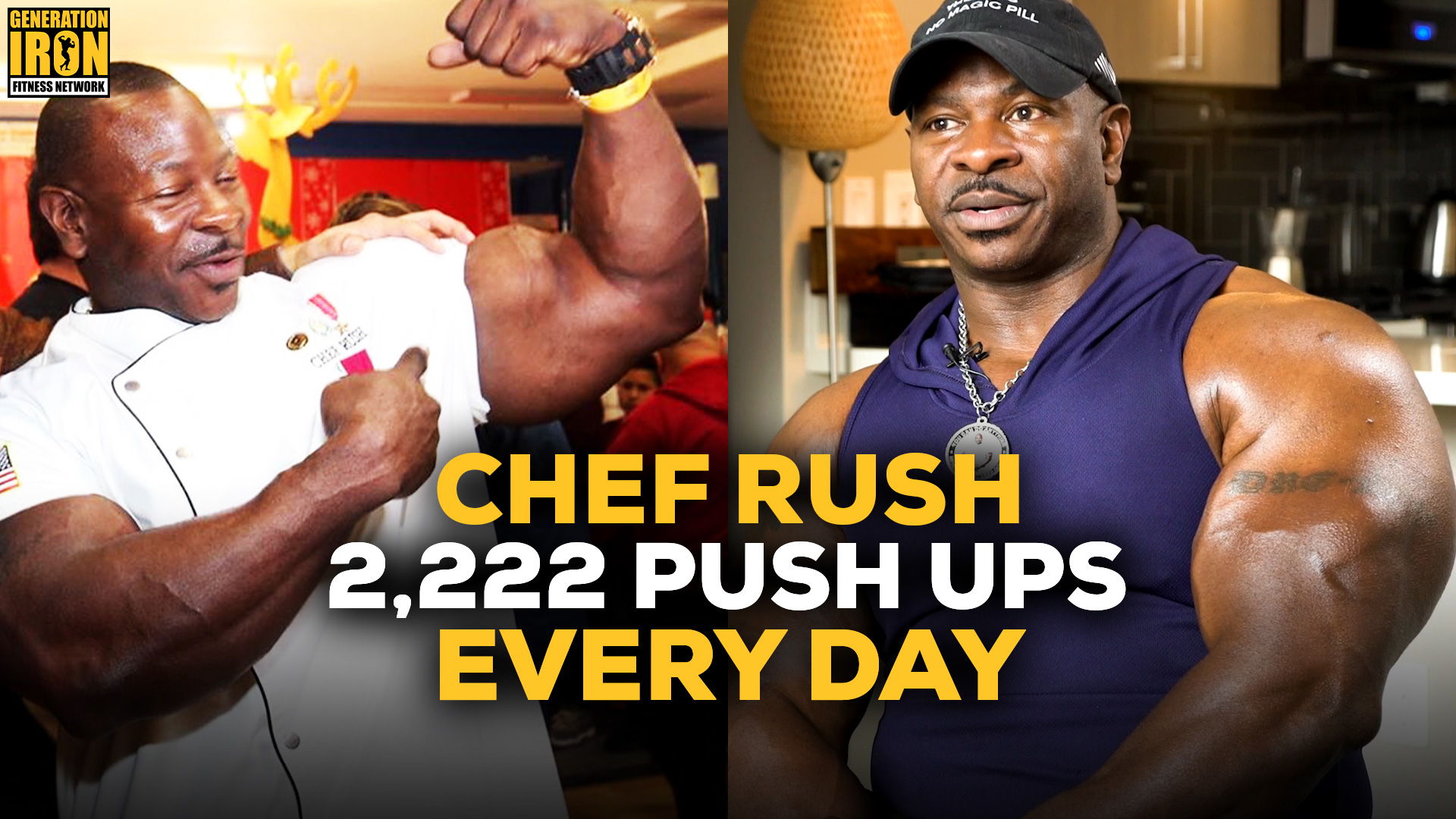 andre rush push ups