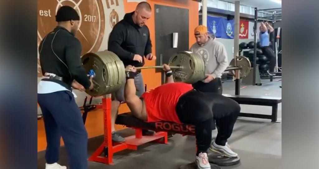 Julius Maddox Raw Bench Press Record 765 pounds Generation Iron