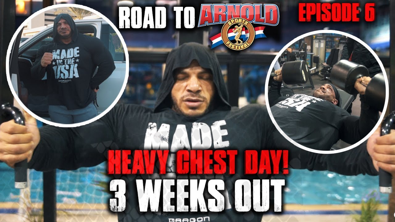 Big Ramy Shares Chest Workout Three Weeks Out From Arnold