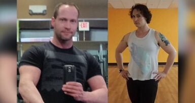 Allie Keener bodybuilder transgender 110,000