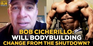 Bob Cicherillo bodybuilding shutdown