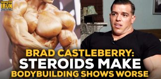 Brad Castleberry bodybuilding shows steroids