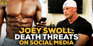 Joey Swoll Death Threats and Social Media Generation Iron