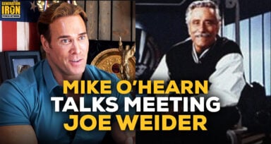 Mike O'Hearn Meeting Joe Weider