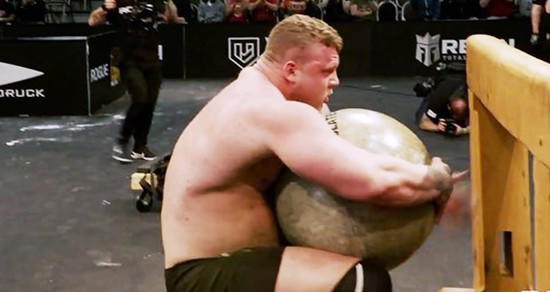 Tom Stoltman Arnold Strongman World Record