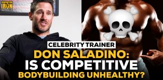 Celebrity trainer Don Saladino bodybuilding unhealthy