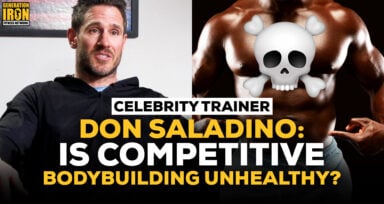 Celebrity trainer Don Saladino bodybuilding unhealthy