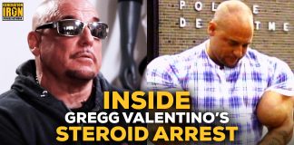 Gregg Valentino steroids arrest