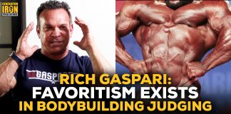 Rich Gaspari bodybuilding judging