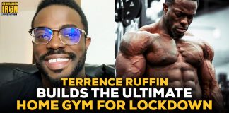 Terrence Ruffin home gym bodybuilding