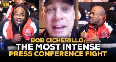 Bob Cicherillo Olympia Press Conference Fight