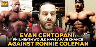 Evan Centopani Phil Heath vs Ronnie Coleman