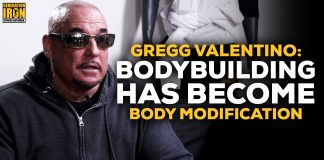 Gregg Valentino bodybuilding modification