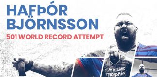 Hafthor Bjornsson World Record Attempt Deadlift Live
