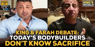 King Kamali debates George Farah bodybuilding sacrifice King's World