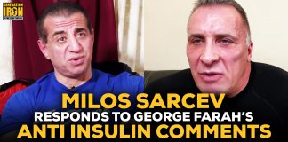 Milos Sarcev Responds To George Farah insulin comments