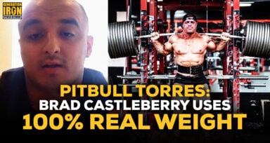 Pitbull Torres Brad Castleberry real weight