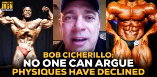Bob Cicherillo bodybuilding physiques declined