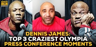 Dennis James Top 3 Olympia press conference moments
