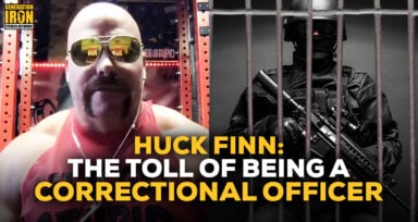 Huck Finn Correctional Officer bodybuilding