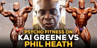Psycho Fitness Kai Greene vs Phil Heath