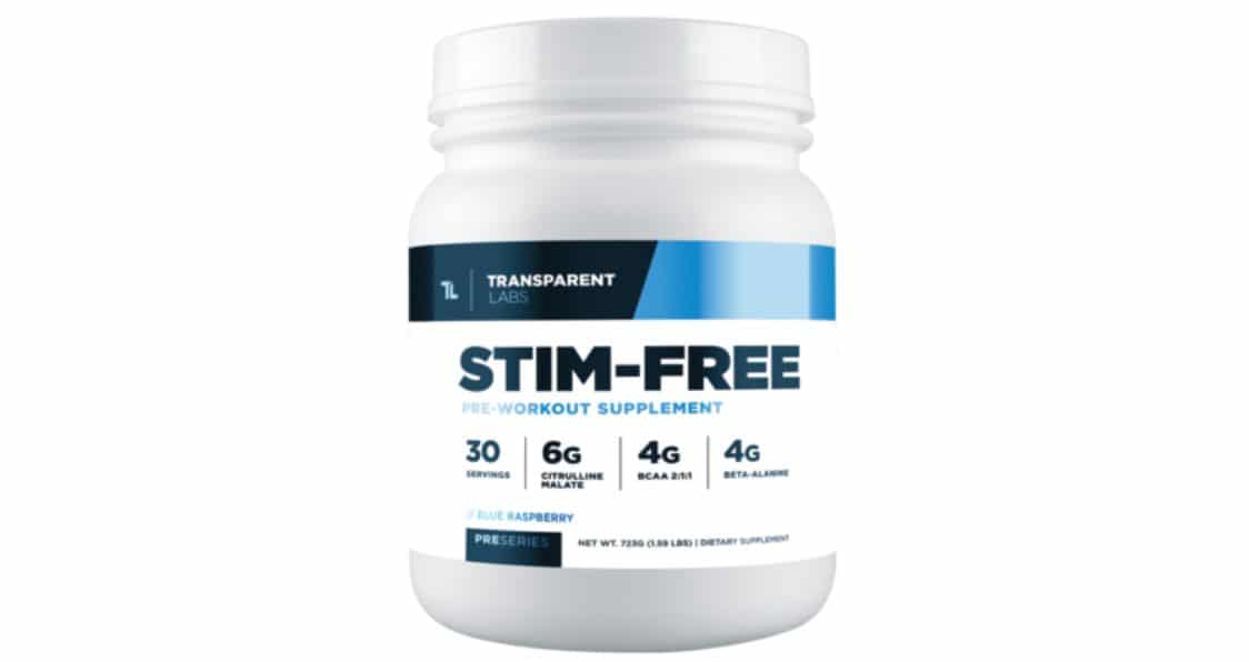 Transparent Labs Stim-Free Pre-Workout