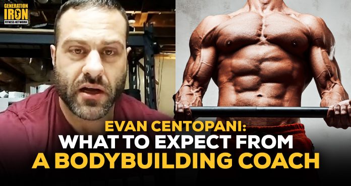 Evan Centopani bodybuilding coach
