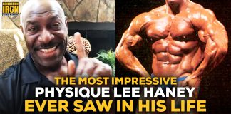 Lee Haney impressive physique