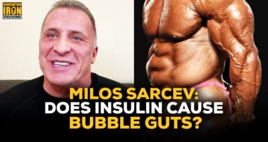 Milos Sarcev insulin bubble guts bodybuilding