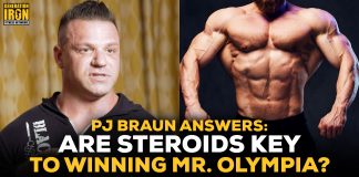 PJ Braun steroids Olympia