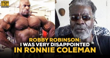 Robby Robinson disappointed in Ronnie Coleman