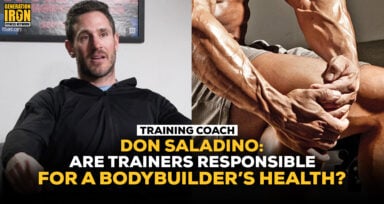 Don Saladino trainers bodybuilder health
