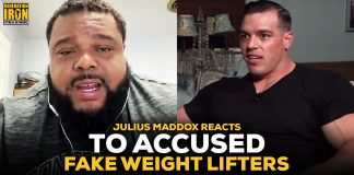 Julius Maddox Reacts To Fake Weight Lifters