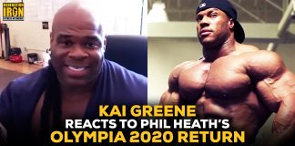 Kai Greene Reactions to Phil Heath Olympia 2020 Return