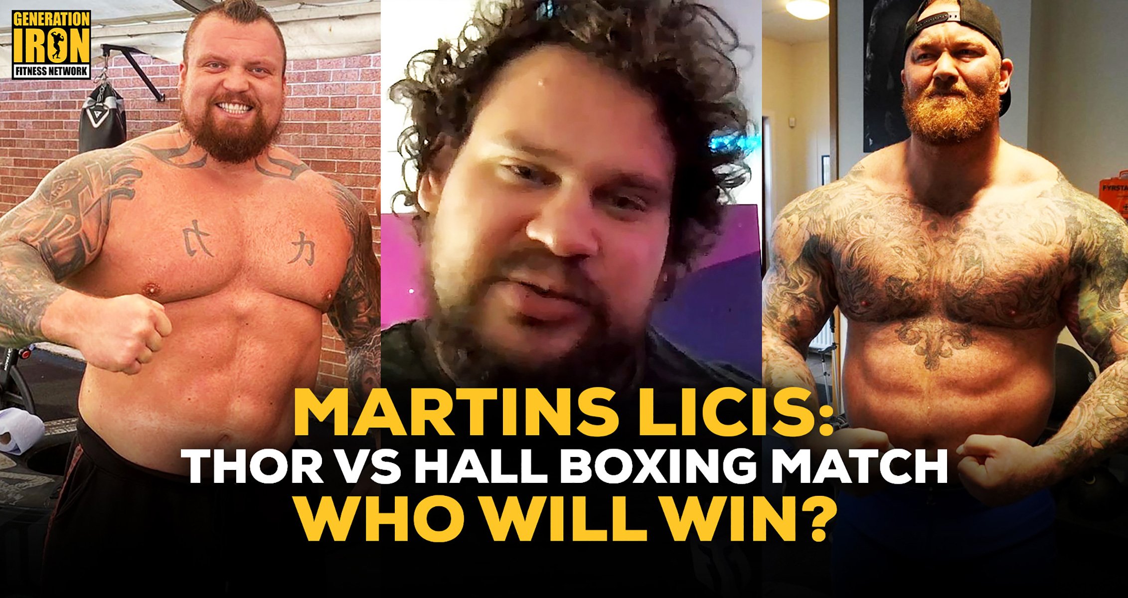 Martins Licis Answers Who Will Win In The Hafthor Bjornsson Vs Eddie Hall Boxing Match?