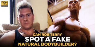 Can Rob Terry spot a fake natural bodybuilder