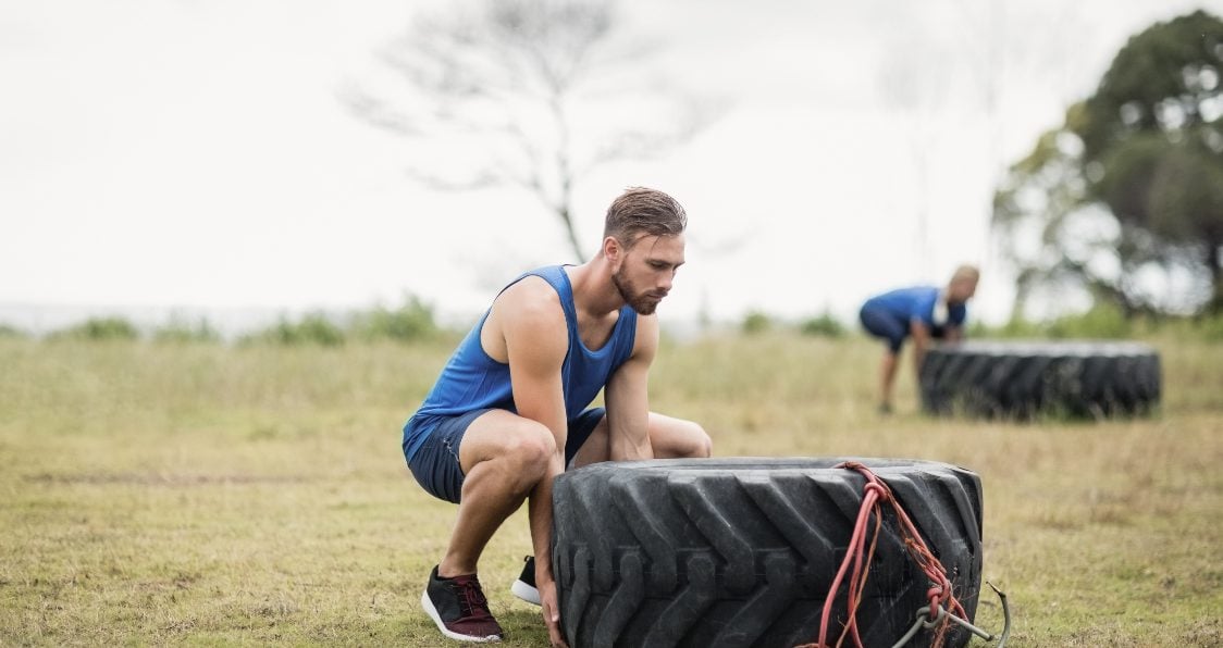 tire flip