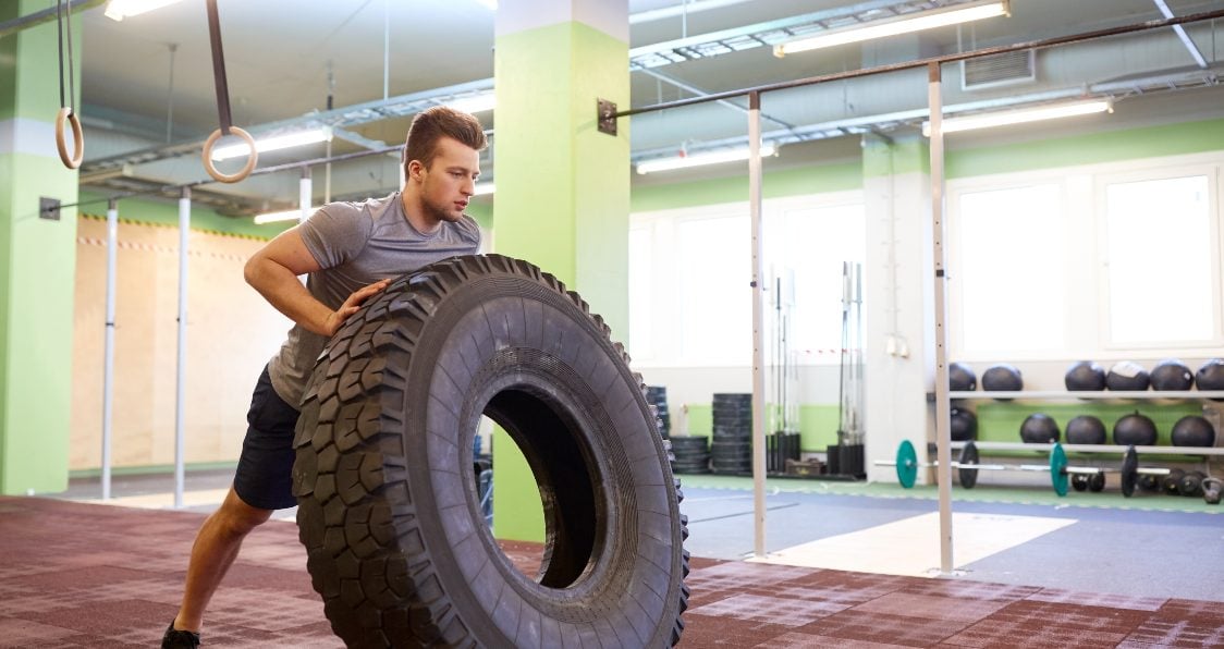 tire flip