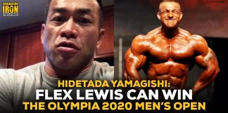 Hidetada Yamagishi Flex Lewis Olympia 2020