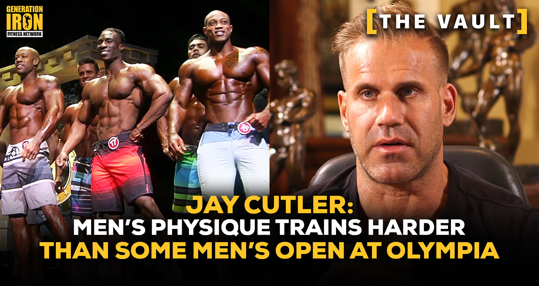 Jay Cutler: Men's Physique Bodybuilders Train Harder Than Some