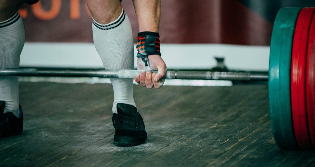 trap bar deadlift