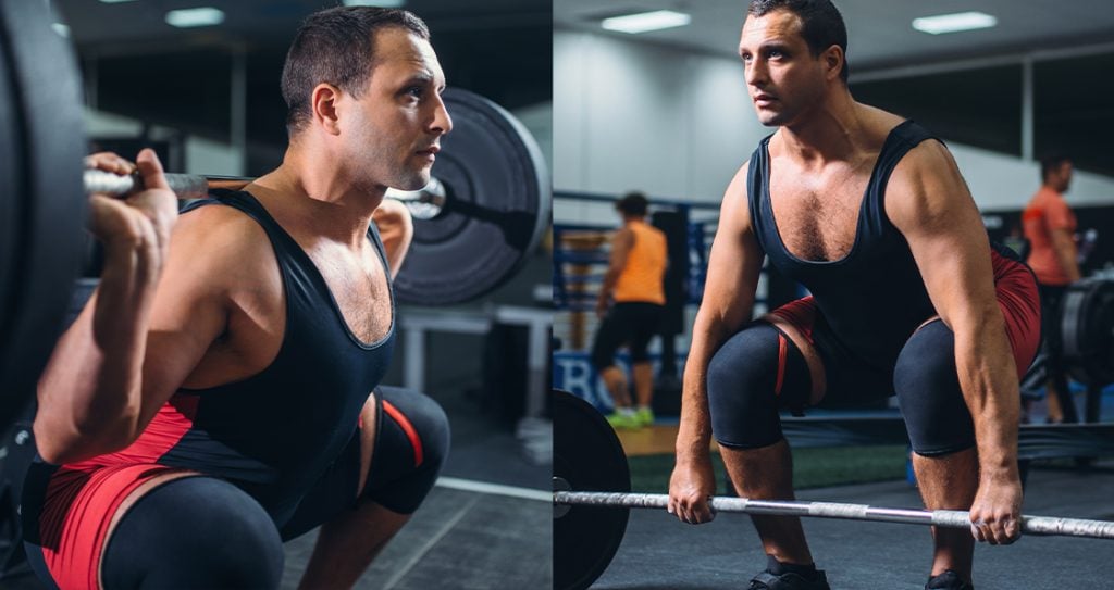 squat vs deadlift workout