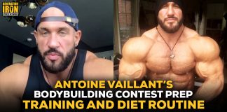Antoine Vaillant Training and Diet