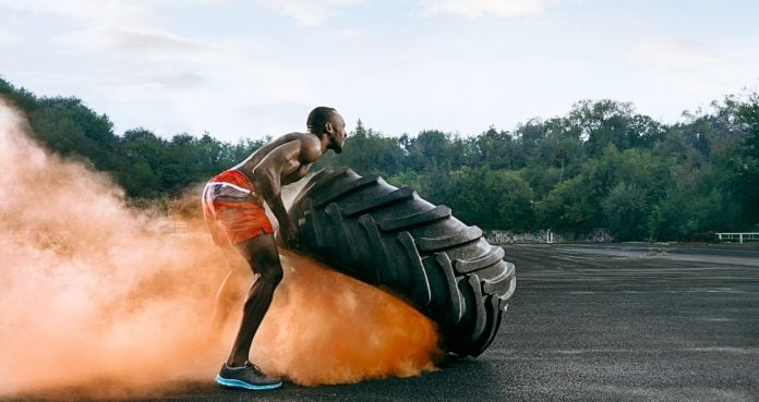 tire flip