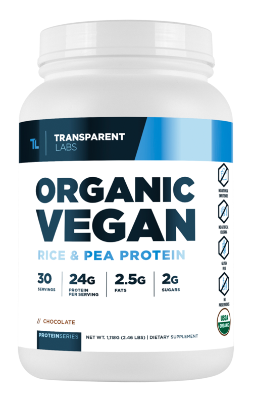 Transparent Labs Organic Vegan