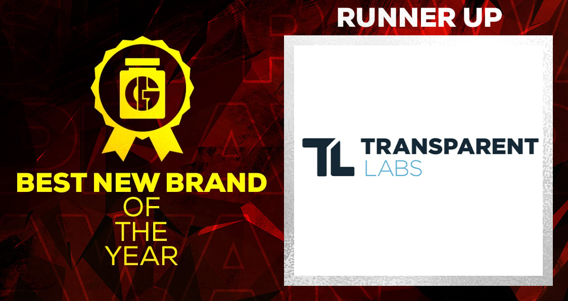 Generation Iron Supplement Awards 2020 Best New Brand Transparent Labs